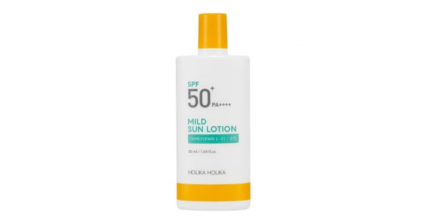 Kerge päikesekaitsepiim Mild Sun Lotion SPF50+ - Holika Holika