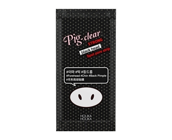 Lokaalsed plaastrid pooride puhastamiseks Pig Nose Clear Strong Blackhead Spot Pore Strip