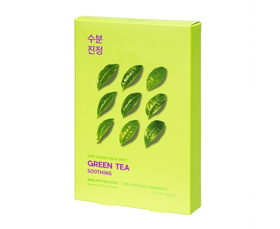 Näomaskide komplekt Pure Essence Mask Sheet - Green Tea (5 tk)