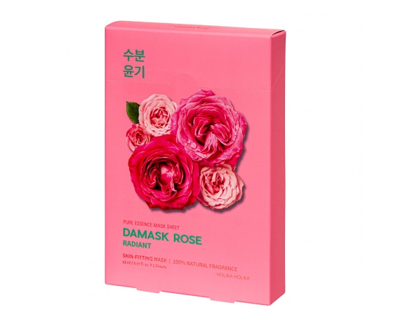 Näomaskide komplekt Pure Essence Mask Sheet - Damask Rose (5 tk)