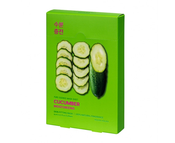 Näomaskide komplekt Pure Essence Mask Sheet - Cucumber (5 tk)