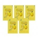 Näomaskide komplekt Pure Essence Mask Sheet - Lemon (5 tk)
