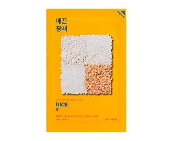 Pure Essence Mask Sheet - Rice - Holika Holika