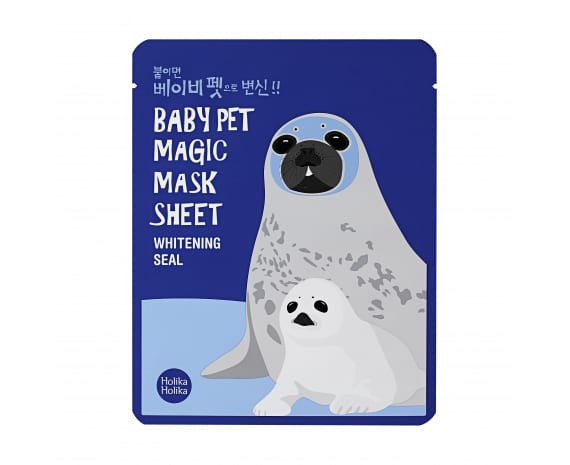 Näomask Baby Pet Magic Mask Sheet (Seal)