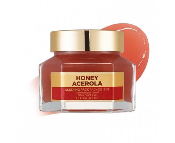 Öine näomask Honey Sleeping Pack (Acerola/Atseroola)