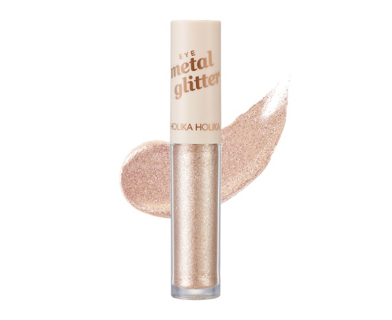 Sädelevad kreemjad lauvärvid Eye Metal Glitter 10 Sunshine