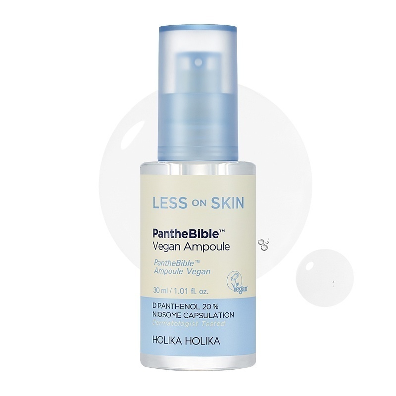 Less On Skin PantheBible Vegan Ampoule - Holika Holika