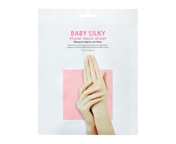 Pehmendav kätemask Baby Silky Hand Mask Sheet