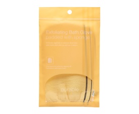 Корейская отшелушивающая перчатка для тела PURABLE Exfoliating Bath Glove padded with sponge (1 шт)