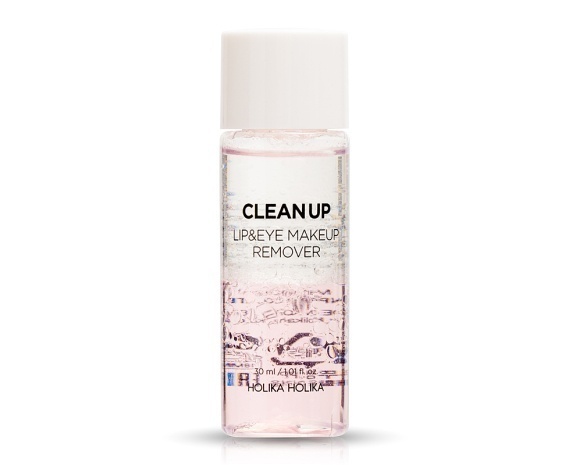 Kahefaasiline meigieemaldaja Clean Up Lip & Eye Makeup Remover 30 ml