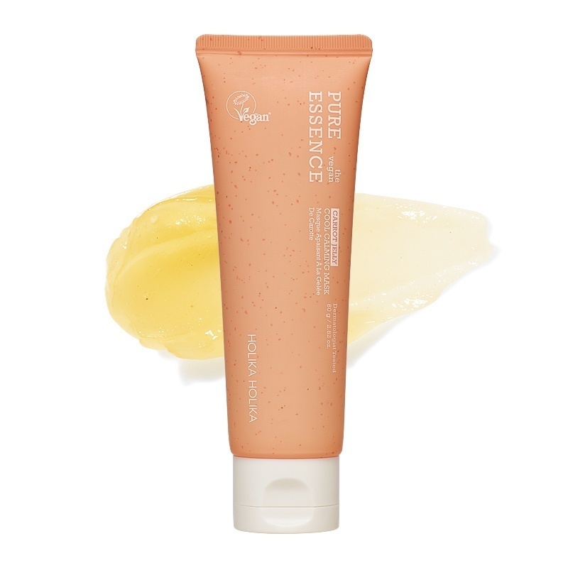 Pure Essence The Vegan Carrot Jelly Cool Calming Mask - Holika Holika