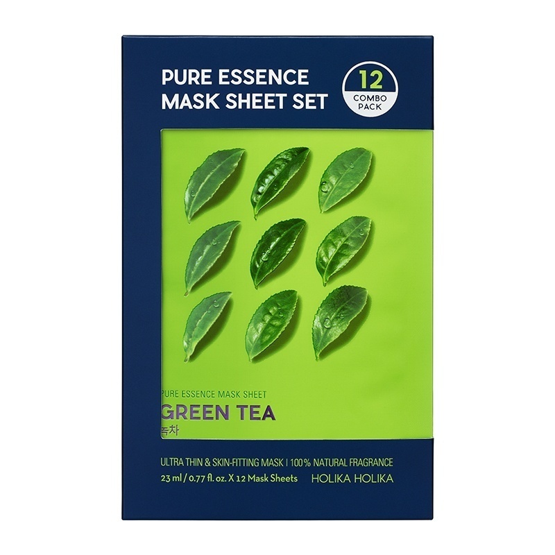 Pure Essence Mask Sheet Set - 12 Combo Pack - Holika Holika