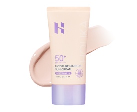 Päikesekaitsekreem Moisture Make Up Sun Cream SPF50+ (Dewy Tone Up)