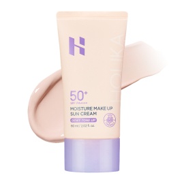 Päikesekaitsekreem Moisture Make Up Sun Cream SPF50+ (Dewy Tone Up)