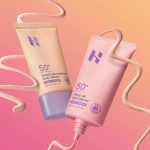 Päikesekaitsekreem Moisture Make Up Sun Cream SPF50+ (Dewy Tone Up)