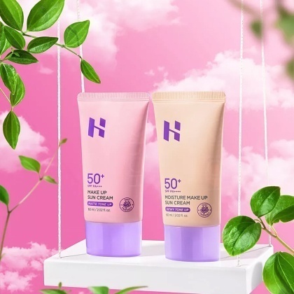 Make Up Sun Cream SPF50+ (Matte Tone Up) (4967)