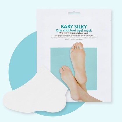 Koorivad sokid Baby Silky One Shot Foot Peel Mask (5002)