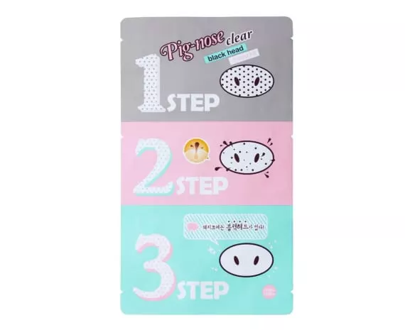 Pooride kolmeastmeline puhastusvahend Holika Holika Pig Nose Clear Black Head 3-Step