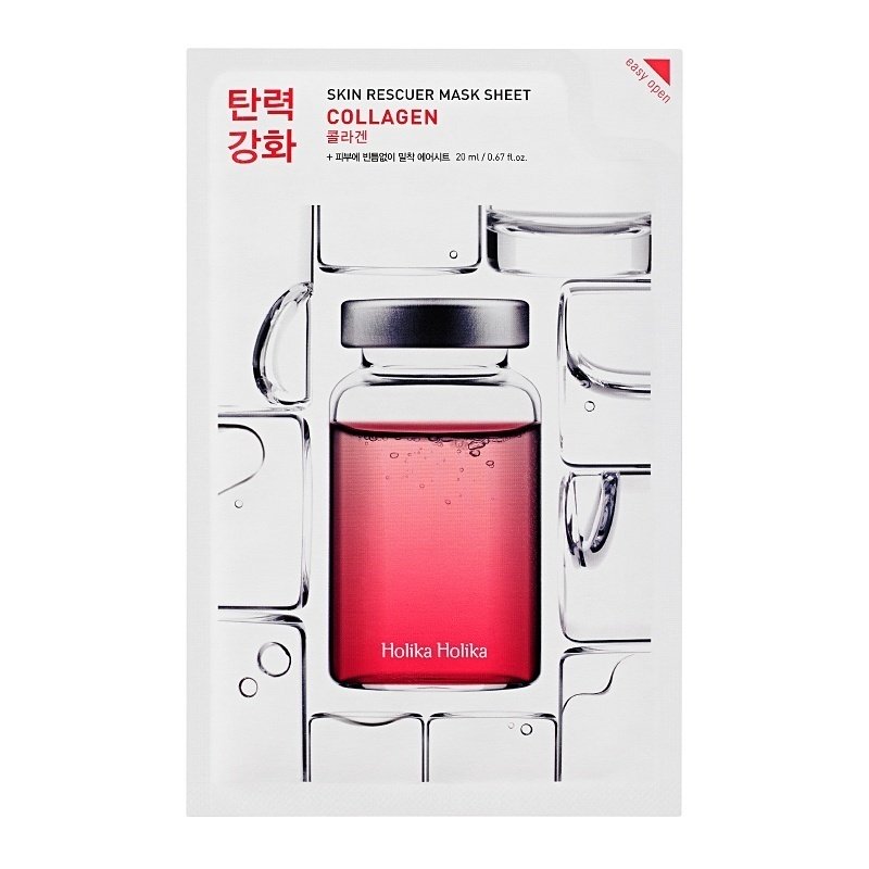 Skin Rescuer Mask Sheet - Collagen - Holika Holika