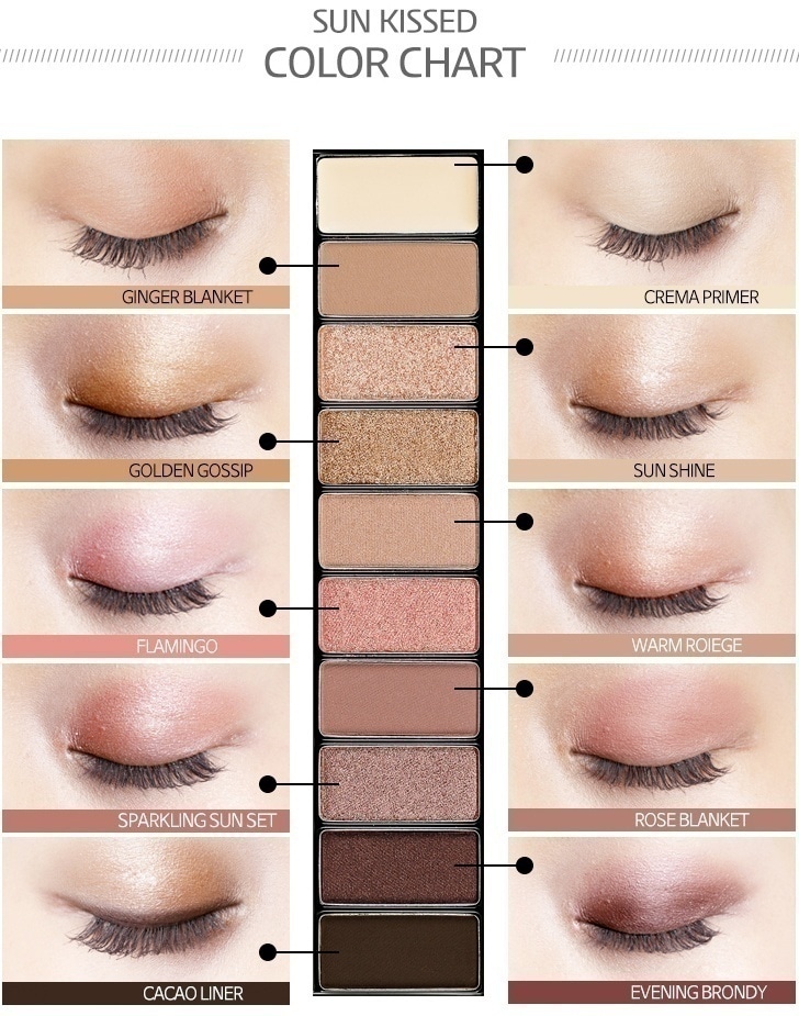 Holika Holika Pro:Beauty Eyeshadow Palette 01 Sun Kissed